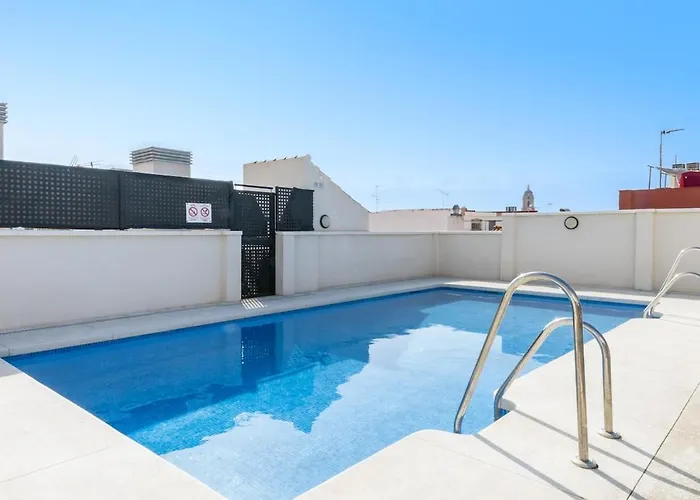 Apartment -malagasunapts- Huge & * Pool* Freepark*